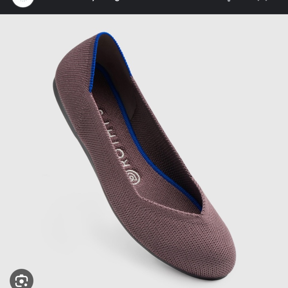 Rothy’s The Flat In Retired Color Mink Size 6.5 - image 6